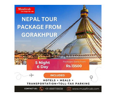 Nepal Tour Package from Gorakhpur