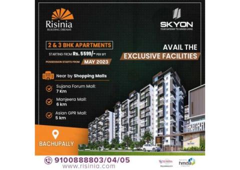 Gated Community Apartments in Bachupally | Risinia Builders