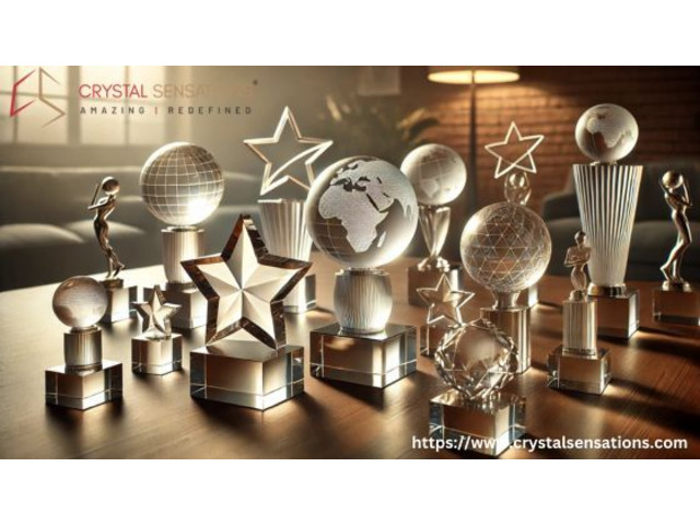 Celebrate Excellence with Elegant Custom Crystal Trophy Designs