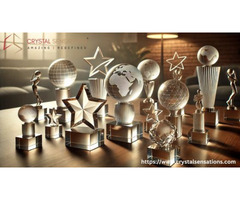 Celebrate Excellence with Elegant Custom Crystal Trophy Designs