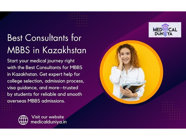 Best consultants for MBBS in Kazakhstan