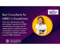 Best consultants for MBBS in Kazakhstan