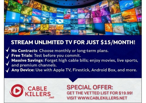 Welcome to the Future of TV – cablekillers.net