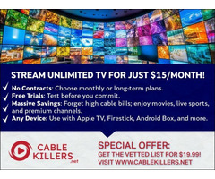 Welcome to the Future of TV – cablekillers.net