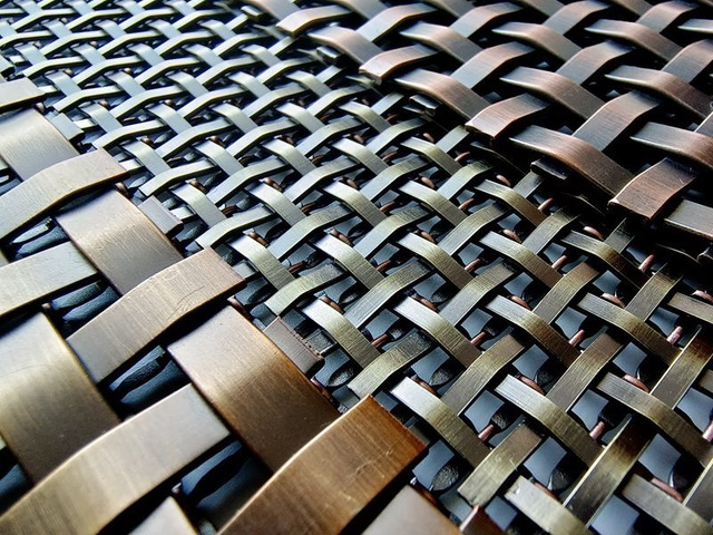 High-Quality Metal Lattice Panels | Architectural Woven Wire