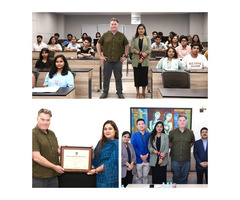 UK Media Educator Dr. Sam Coley Conducts Inspiring Workshop at AAFT