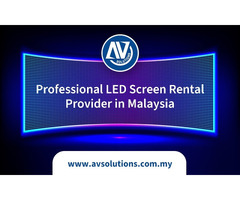 Professional LED Screen Rental Provider in Malaysia