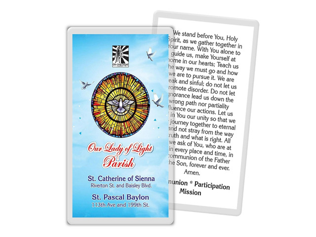 Prayer Cards Program Printing