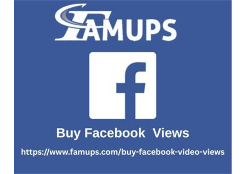 Buy Facebook Views to Boost Video Reach and Engagement Fast