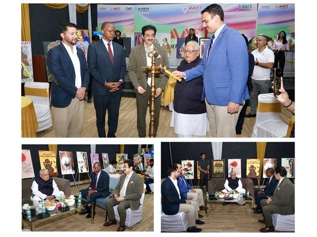 AAFT School of Fine Arts Hosts Grand Art Exhibition to Commemorate