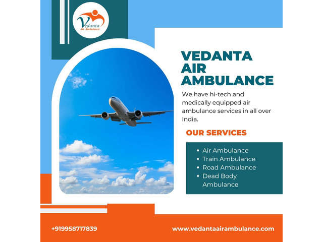 Use the Lowest Cost Air Ambulance from Patna with Unique Medical Aid