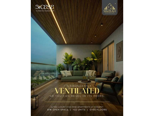 3.5bhk kokapet high rise apartments