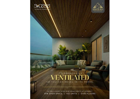 3.5bhk kokapet high rise apartments