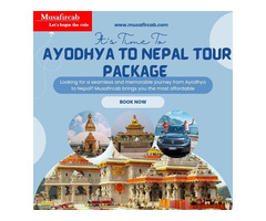 Ayodhya to Nepal Tour Package – Book with Musafircab at +91-8881118838