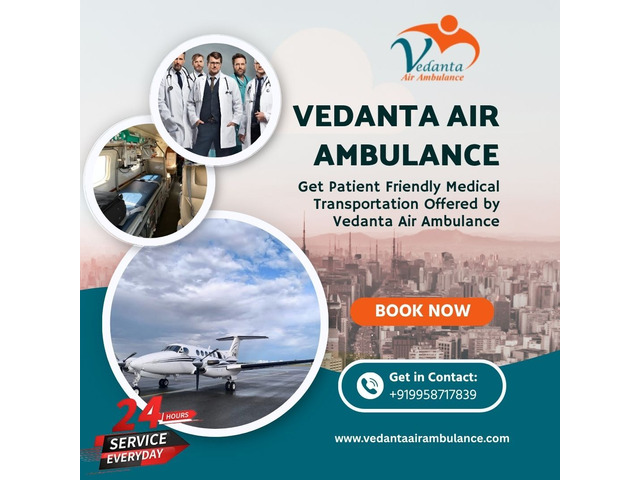 Select the Best Air Ambulance with Unique Medical Aid in Patna