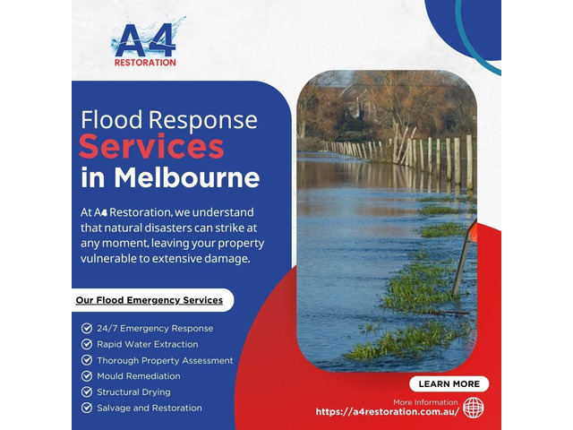 Flood Response Services in Melbourne