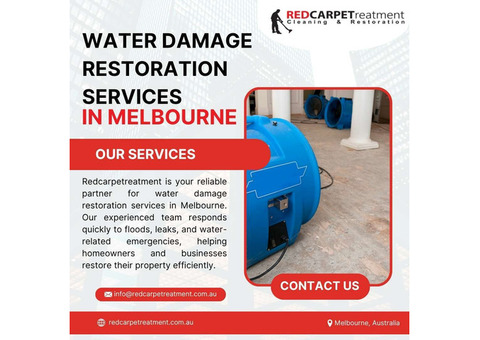 Trusted Water Damage Restoration Services in Melbourne