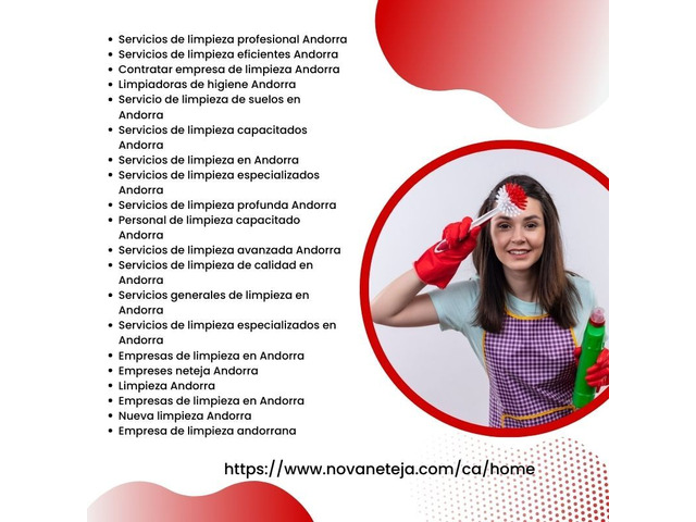Servicios de limpieza de Calidad en Andorra