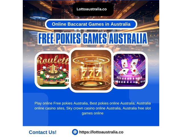 Play Online Free Pokies in Australia with Lotto Australia