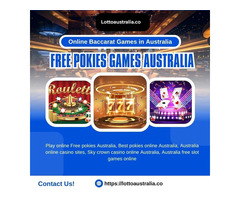 Play Online Free Pokies in Australia with Lotto Australia