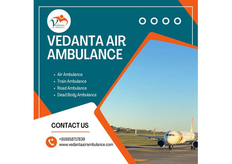 Air Ambulance with an Experienced MD Doctor at any time from Delhi
