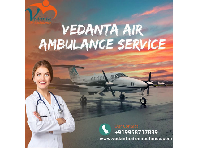 Air Ambulance with Fabulous Medical Attention from Guwahati