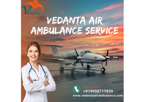 Air Ambulance with Fabulous Medical Attention from Guwahati