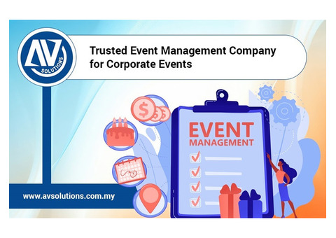 Trusted Event Management Company for Corporate Events