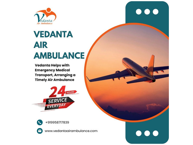 Advanced Air Ambulance with Excellent Medical Assistance from Chennai