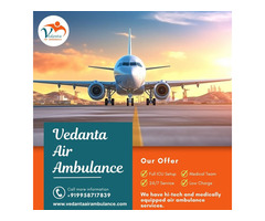 Low-charge Air Ambulance with Medical Features in Coimbatore