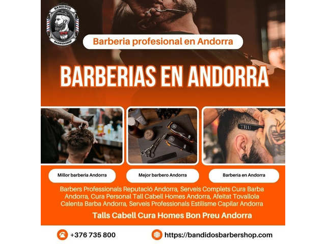 Serveis Complets Cura Barba en Andorra | Bandidos Barbershop