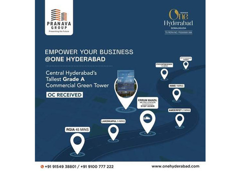 Premium Commercial Space on lease in Somajiguda