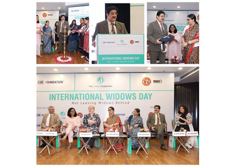 Dr. Sandeep Marwah Inaugurates International Widows Day at India