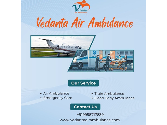 Trusted Air Ambulance with Unique Medical Features from Chennai
