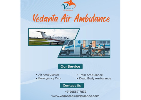 Trusted Air Ambulance with Unique Medical Features from Chennai