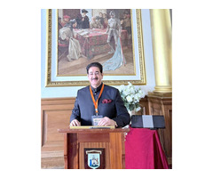 Dr. Sandeep Marwah Delivers Keynote at Scottish Parliament During Viks