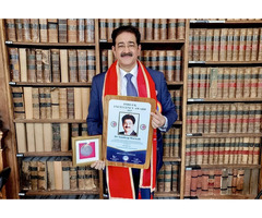 Dr Sandeep Marwah Conferred with Prestigious India–UK Excellency Award