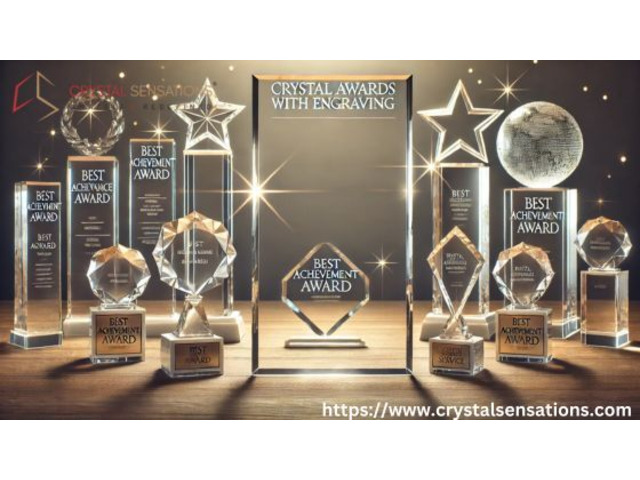 Elevate Recognition Moments with Crystal Awards with Engraving