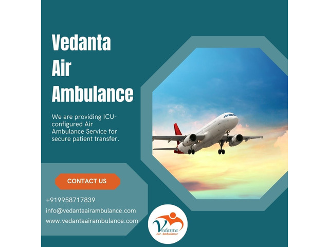 Air Ambulance with Expert Medical Crew in Chennai