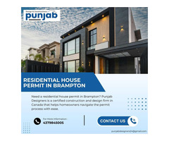 Residential House Permit Services in Brampton | Punjab Designers