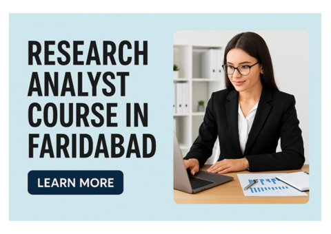 Research Analyst Course in Faridabad