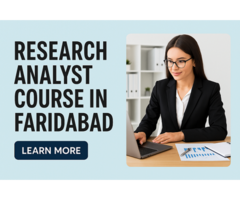 Research Analyst Course in Faridabad