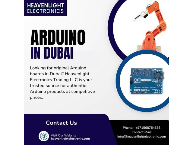 Buy Genuine Arduino Boards in Dubai | Heavenlight Electronics