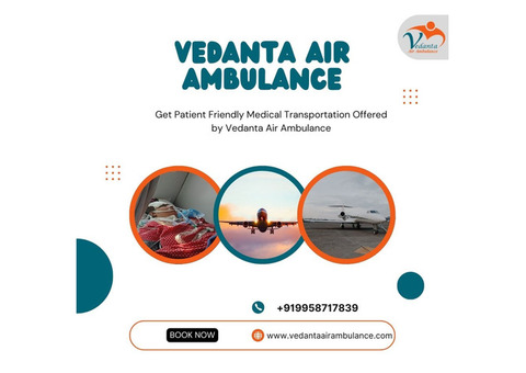 Air Ambulance in Mumbai by Vedanta for Quick Patient Transfer