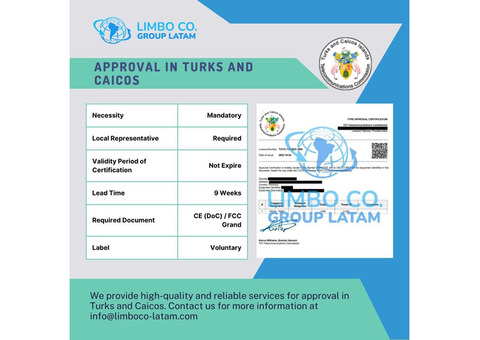 Type Approval in Turks and Caicos
