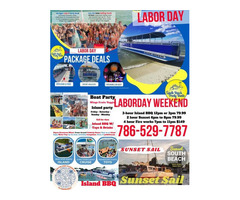 Labor Day Weekend in Miami Yacht Party, Party bus