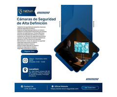 Instalación de cámaras de seguridad electrónicas | Nova-Seguretat