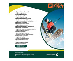 Alquiler de esquís en El Tarter | Esports Pirot