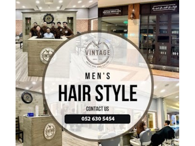Top Rated Salon in Abu Dhabi - Vintage Men SPA Salon