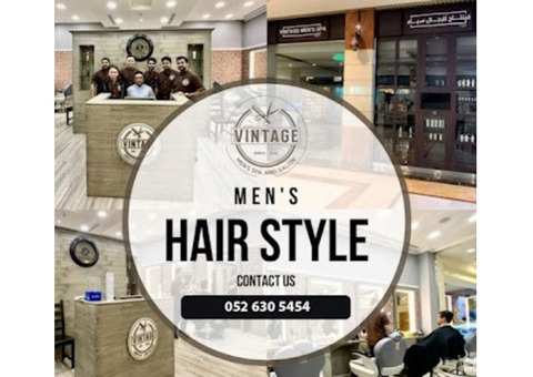 Top Rated Salon in Abu Dhabi - Vintage Men SPA Salon